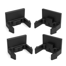 Lot de 4 clips de support de