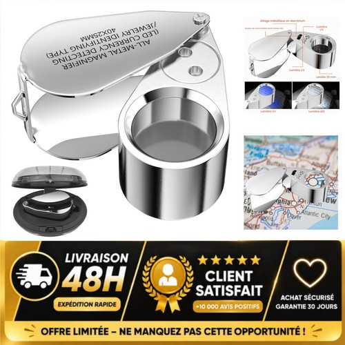 Loupe bijoutier 40x - loupe,