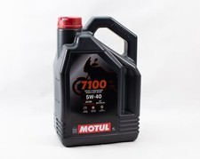 Huile Moteur MOTUL 7100 5W40 4 Litres 100% synthèse moto scooter quad 4 temps