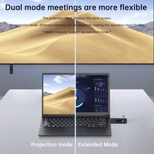 HDMI Sans fil Même écran Projecteur HD 1080P 50M Vidéo Émetteur Récepteur Noir E