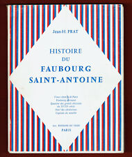 Histoire du Faubourg Saint