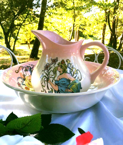 Rare ensemble toilette art - rare,