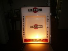 Porte Menu MARTINI 1965 Tres bon état