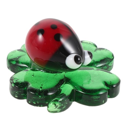 Ornement coccinelle trèfle - ornement,