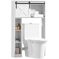 HOMCOM Meuble WC dessus de
