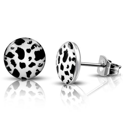 Clous oreille acier motif - clous,