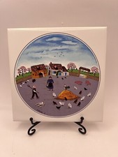 Villeroy & Bock Design Naif Laplau #1 Thru # 6 Decorative Tile Set of 6