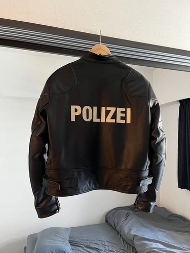 Vetements polizei moto leather - polizei,