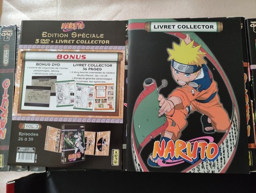 Coffret dvd naruto - coffret,