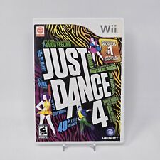 Just Dance 4 (Nintendo Wii) CIB COMPLETE & TESTED