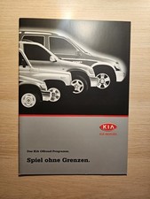 Kia Offroad Programme Sportage and Retona approx 2000 Brochure