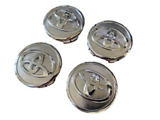 SET OF 4 TOYOTA WHEEL RIM RIMS CENTER HUB CAPS CHROME 57MM PRIUS COROLLA CAP