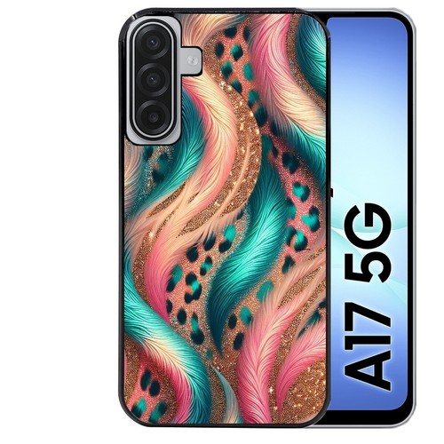 Coque noire pour galaxy a17 - noire, 5g