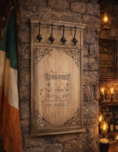 Pub vestiaire mural - old, dublin