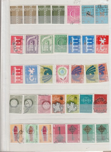 108 timbre poste - poste, belgique