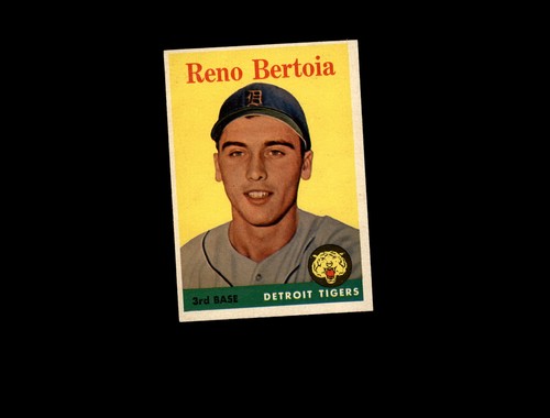 1958 topps 232 - reno, bertoia