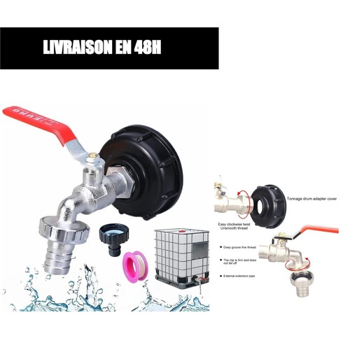 Robinet cuve ibc 1000 - ibc, s60x6