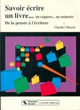 Savoir écrire un livre... un