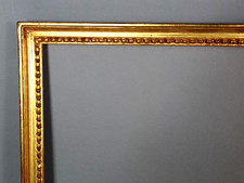 Cadre perlé +verre 39x34