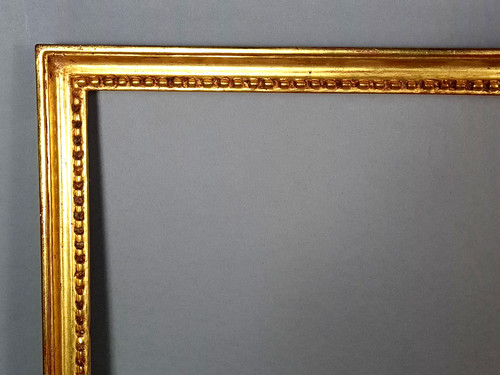 Cadre perlé verre 39x34 - cadre, +verre