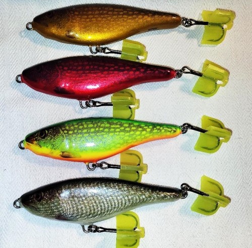 Four rapala glidin rap - four, 15cm
