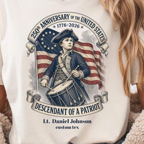 Custom descendant patriot - custom, of