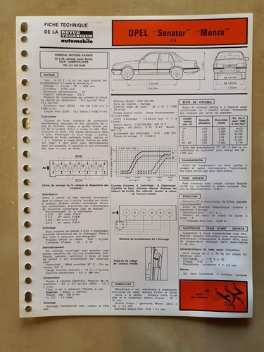 Fiche technique automobile - fiche,