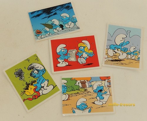 Lot vignettes stickers - 5,