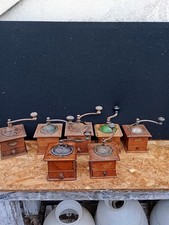 Lot of 7 Old Vintage Coffee Grinder "Peugeot" Dealer Lot 