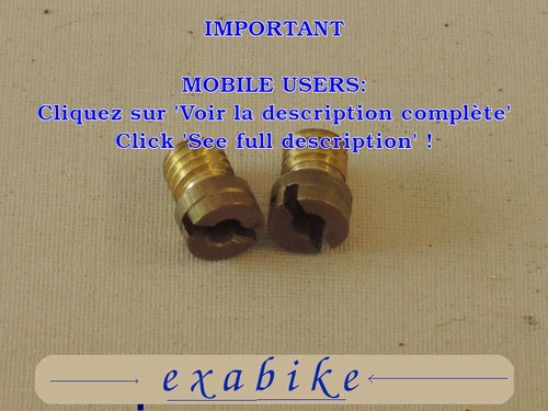 Gicleurs principaux pour honda - gicleurs,