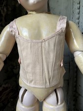 Corset Ancien Rose En État Neuf Marqué Déposée Mauris Pour Poupée Ancienne Bébé