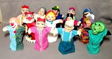 Lot of 13 Antique Puppets