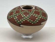 Casas Grandes Mini Seed Pot Pottery Mata Ortiz Signed Acosta