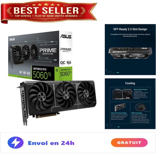 Asus prime geforce rtx 5060 - prime, ti