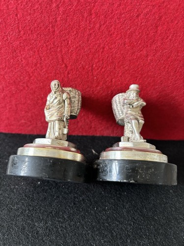 Couple paysan porte cure dent - ,