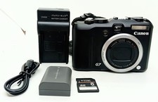 [Near Mint/SD] Canon PowerShot G7 10.0MP Compact Digital Camera Black From Japan