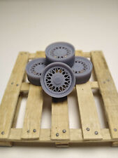 Lot of 4 1/24 1/18 Model Car Wheels (BBS RM)