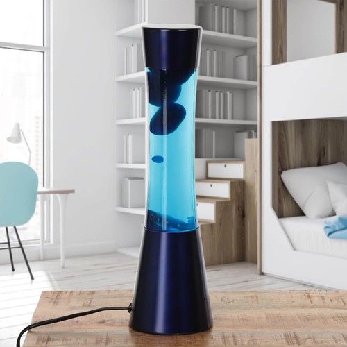 Lampe lave bleue - lave, bleue,