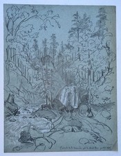 "Cascade de la Vernière près