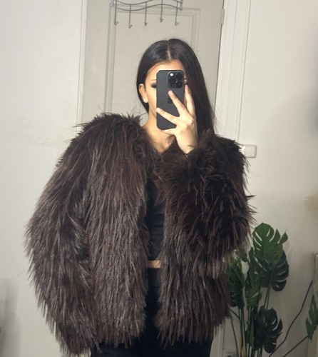 Veste fausse fourrure - , neuve