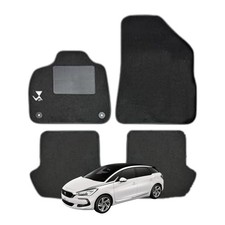 Ensemble De 4 Tapis/Tapis De Moquette Adaptés Pour DS 5 - (Avec 2 Attaches)