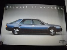 AFFICHE POSTER RENAULT 25 GTS