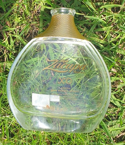 Bouteille ron zacapa vide - zacapa, xo