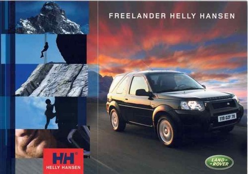 Brochure land rover - rover, freelander
