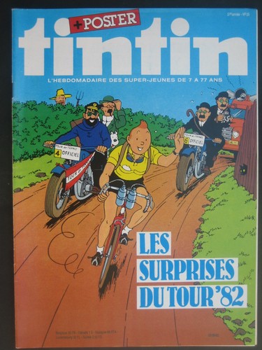 Journal tintin juin 1982 - tintin,