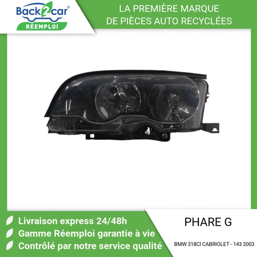 Phare gauche bmw 318ci - phare,