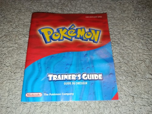 Notice pokemon version rubis - notice,