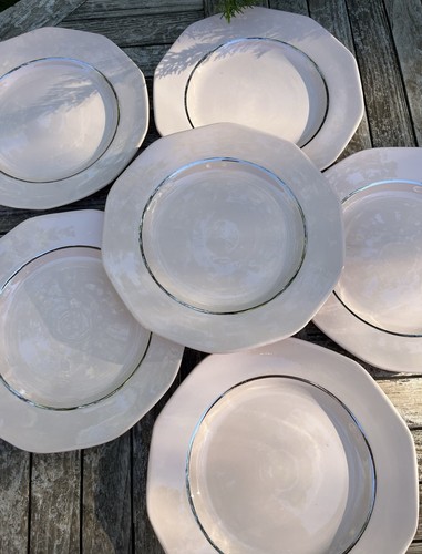 Assiettes art déco - 6,