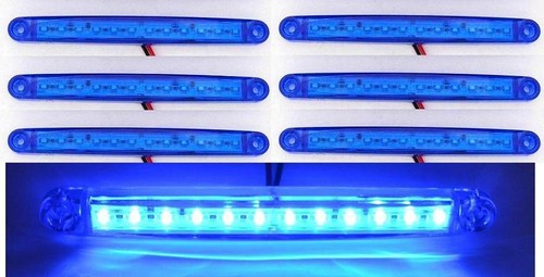 12v bleu led marker - bleu,