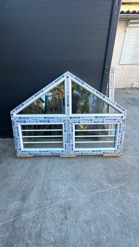 Fenêtre pvc blanc - , deux